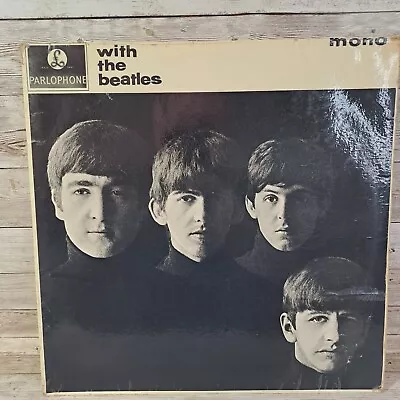 £50 • Buy THE BEATLES  WITH THE BEATLES  1963 2nd. PRESS  PMC 1206 5N/5N/ GOTTA MISPRINT 