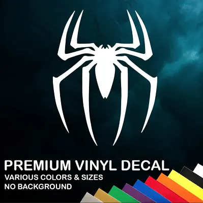 Spider-Man Logo - Vinyl Window Sticker Decal Car Truck Many Colors & Sizes • $2.75