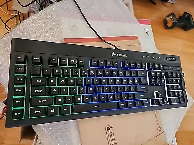 Corsair K55 RGB Gaming Keyboard • $55