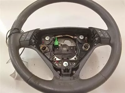2003 Volvo S60 Steering Wheel Gray Leather W/ Switches Oem Used Tested  • $47.59