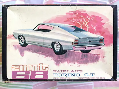 *rare! Original Vintage Amt  1968 Fairlane Torino Gt  Kit *complete *super C@@l! • $455
