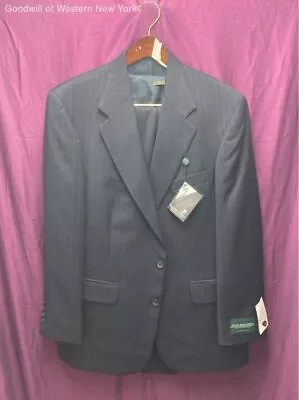 Men's Oscar De La Renta Formal 3 Piece Suit Size 42R W36 • $13.99