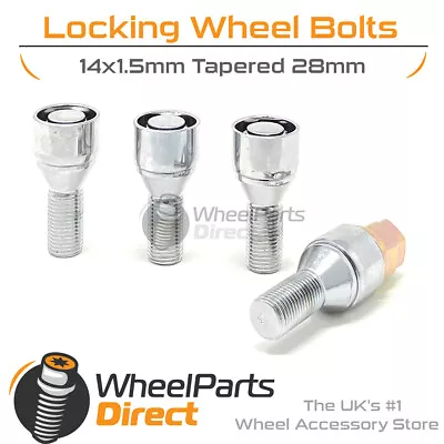 Premium 14x1.5 Lock Bolts For Merc Sprinter W907 18-20 On Aftermarket Wheels • $25.25