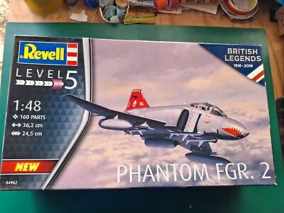REVELL RAF Phantom FGR.2 1/48 Complete Vgc Serial 04962 • £29.99