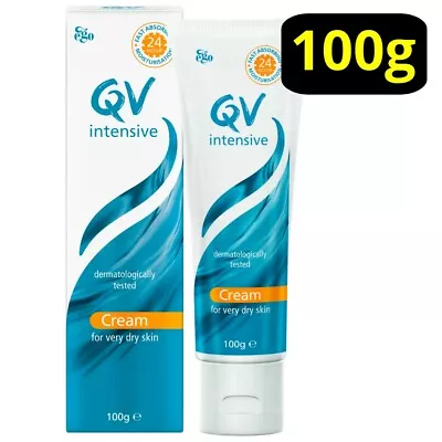 QV Intensive Cream 100g For Very Dry Skin 24 Hour Moisturisation Ego • $17.55