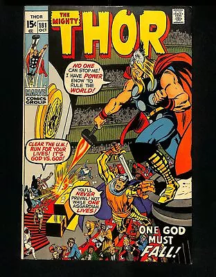 Thor #181 Marvel 1970 • $0.99