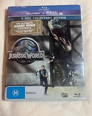 Jurassic World Blu Ray Dvd Movies Collectors Edition Region 4  • $7