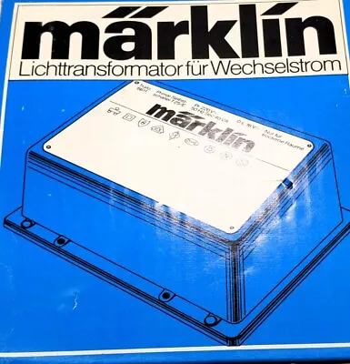 Marklin 6611 HO Scale 220V Transformer LN/Box • $25.24