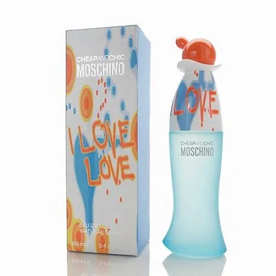 I Love Love Perfume By Moschino - 3.3 / 3.4 Oz / 100 Ml EDT Spray New In Box • $39.22