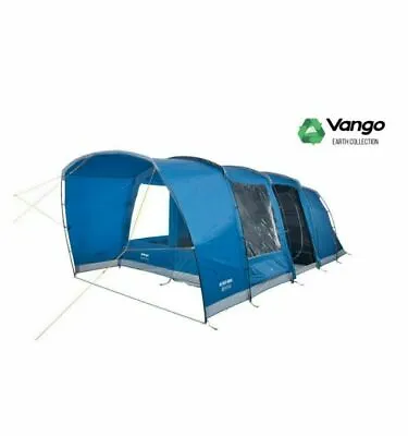Vango Aether 450XL Pole Tent - 4 Person Eco Family Tent With Porch  • £349.95
