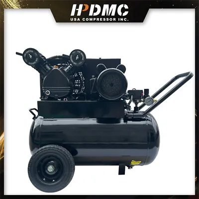 7 Cfm 115Psi 2Hp Portable Horizontal Tank Electric Air Compressor 20 Gallons • $928