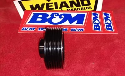 *NOS* Weiand 142 144 & 177 B&M 144 174 Blower / Supercharger 2.66  6-Rib Pulley  • $395