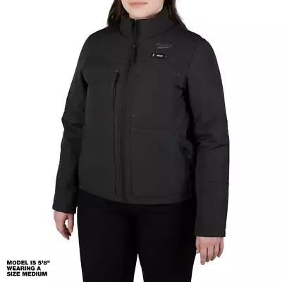 Milwaukee Heated Quilted Jacket Women's X-Large Zip Up Closure W/Battery+Charger • $152.94