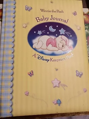 WTPoo Baby Journal (Hardcover 2007) Disney Keepsake • $27.90