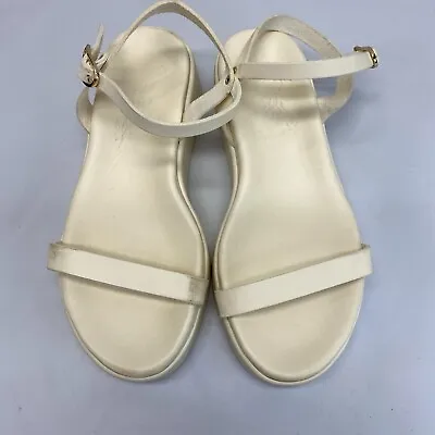 ANCIENT GREEK SANDALS Ankle Strap Flat Sandals Strappy 36 US 5.5 • $29.99