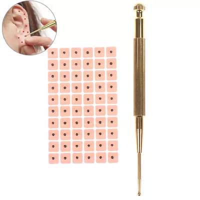 1X Brass Ear Acupuncture Point Massage Probe Auricular Detection Pen SticY-'h • $7.37