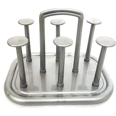 Kitchen Storage Rack Mug Coffee Cups Drying Rack Holder Glass Drain Hanger Stand • £7.99
