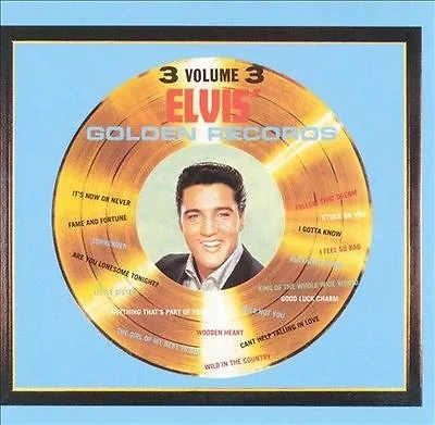 Elvis' Golden Records Vol. 3 [Remaster] By Elvis Presley (CD Jul-1997 RCA) • $6.99