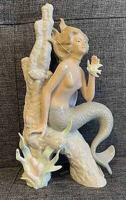 Rare Vintage Leonardo Collections  Mermaid :sea Of Dreams Figurine  Ex Con BOXED • £62.99