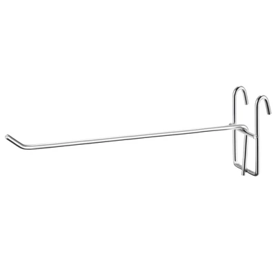 £10.42 • Buy 10Pcs Grid Wall Display Pegboard Hooks Store Garage Storage Organizers