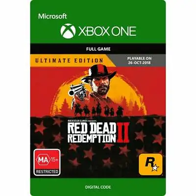 Red Dead Redemption II Standard Ultimate Edition XBOX ONE GAME BRAND NEW GENUINE • $94.89