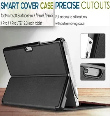 CASE For Microsoft Surface Pro 7/6/5/4/ LTE 12.3 Compatible Type Cover Keyboard • $37.70