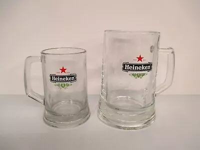 Heineken Beer Mugs X 2. • $45