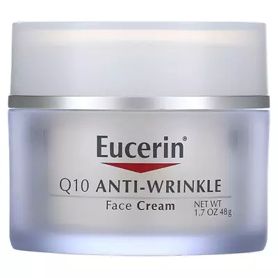 3 X Eucerin Q10 Anti-Wrinkle Face Cream 48 Grams(144Grams/3B) • $118.65