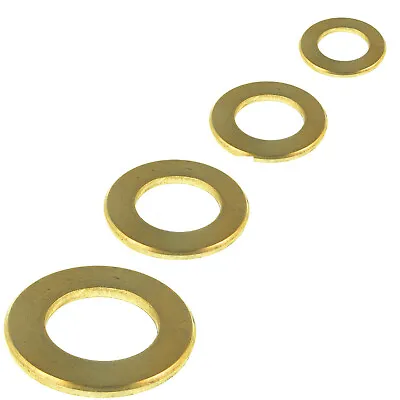 Solid Brass Washers Form A Thick Washer M3 M4 M5 M6 M8 M10 • £2