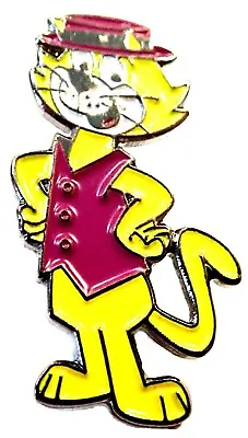 Top Cat Metal Enamel Pin Badge New York Cartoon • £2.94