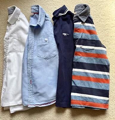 John Lewis Boys Shirts And Blue Zoo/John Lewis Polo Shirts Age 4 Years • £5