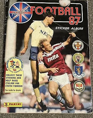 Panini Complete 1987 Sticker Album • £50