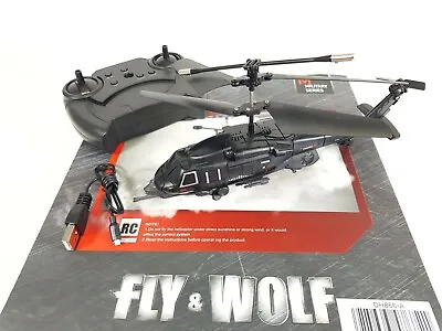 RTR RC RADIO REMOTE CONTROL Alloy Shark Model Kids HELICOPTER LARGE Indoor Army • £25.53