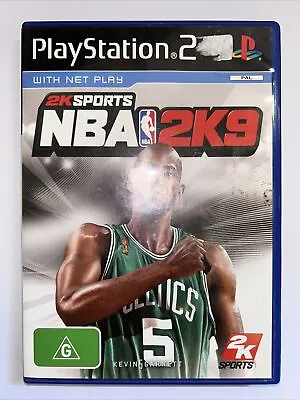 NBA 2K9 2K Sports PS2 Playstation 2 PAL : COMPLETE VGC - FREE & FAST POST! • $10.88