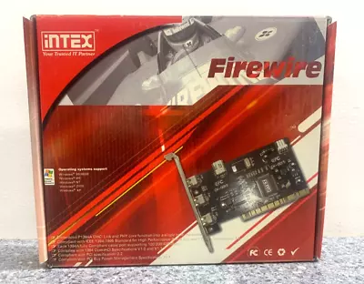 Intex 4 Port 1394 Firewire Card • £19.99