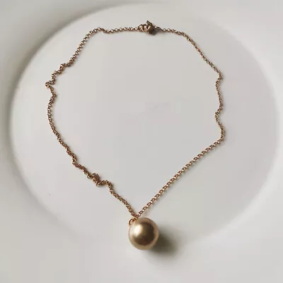 New 20  Zara Ball Pendant Necklace Gift Vintage Women Party Holiday Jewelry • $9.99