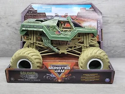 Monster Jam Soldier Fortune Desert Camo Theme 1:24 Scale Military Monster Truck  • $25.25