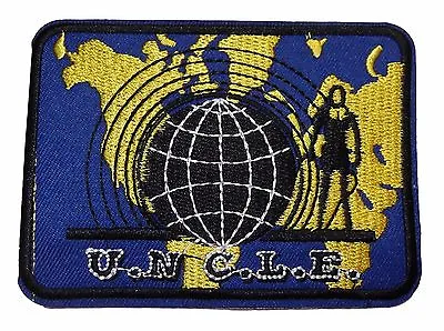 THE MAN FROM UNCLE Logo Iron-on/Sew-on Embroidered PATCH • $4.99