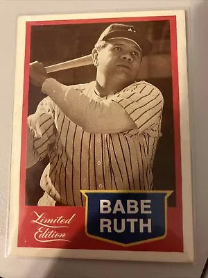 Babe Ruth Baseball Card Collectors Marketing Corp Limited Edition Yankees • $5