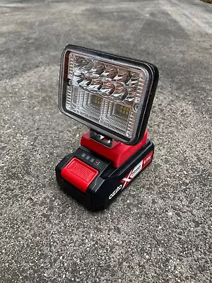 18V Li-ion Ozito Work Light 2nd Gen 26 Led Low Voltage Protection • $68