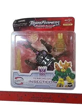 Transformers Universe Scout Class 2005 Terrorcon Insecticon Figure Sealed  • $34.95