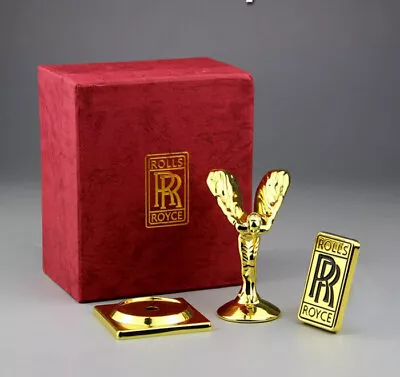 1/1 Rolls-Royce Fabulous Hood  Ornament Mascot  Metal Model+ Gold Badge  (ALL G) • $85