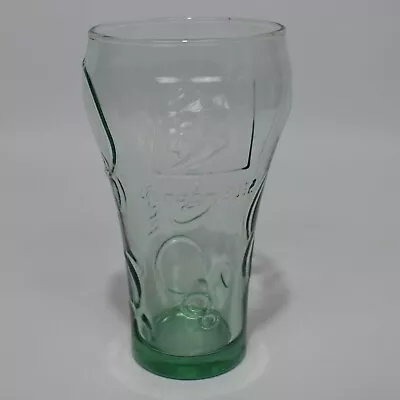 McDonalds Coca Cola Coke Glass 2012 London Olympics Green Collectable Coke • $4.47