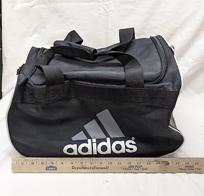 Adidas Sports Bags Mens Small Black & Grey • $14