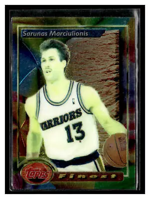 1993-94 Finest #12 Sarunas Marciulionis • $1.29