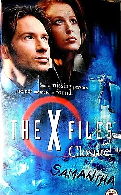 The X Files Closure VHS Video Tape Pal David Duchovny Gillian Anderson Sci Fi • £3.99