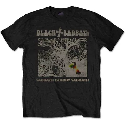 Black Sabbath Sabbath Bloody Sabbath Vintage T-Shirt Black New • $21.96