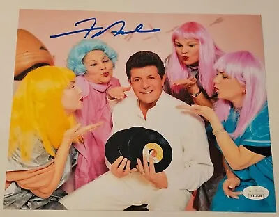 FRANKIE AVALON SIGNED AUTOGRAPHED 8x10 PHOTO TEEN IDOL VERY RARE JSA COA GREASE • $0.99