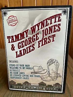 Tammy Wynette & George Jones - Ladies First DVD • £9.30