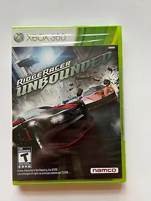 Ridge Racer Unbounded (Microsoft Xbox 360 2012) New Factory Sealed Namco OOP • $41.50